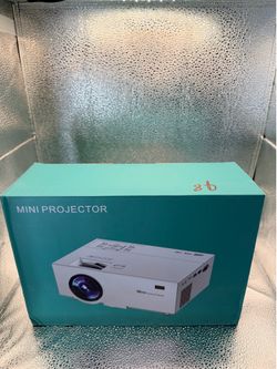 Mini Portable Projector 1080p HD Support Home Theater Movie USB HDMI AV Input