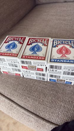 12 POKER CARD PACKS FOR $20 DOLLARS BRAND NEW