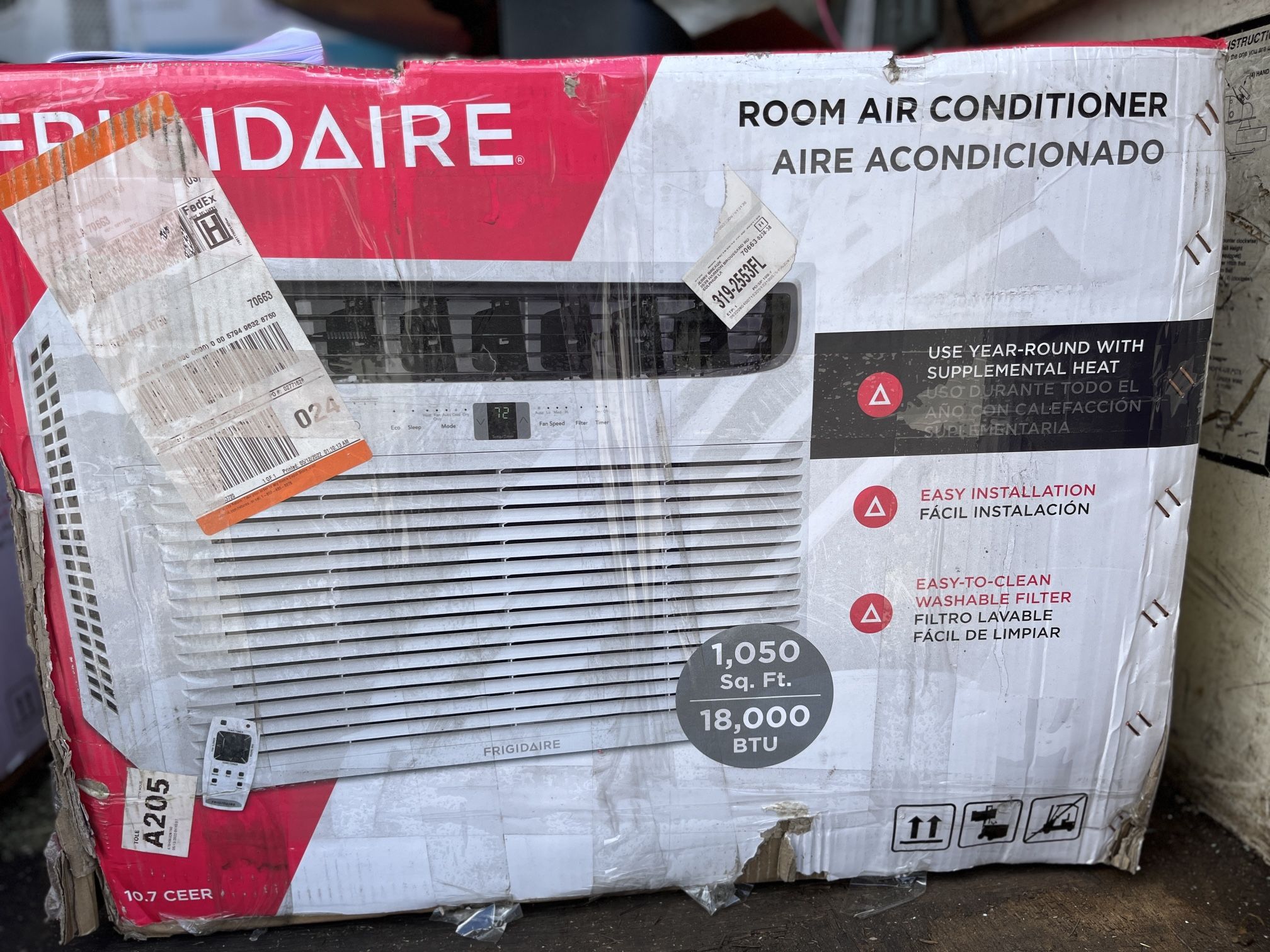 Frigidaire 18000btu AC