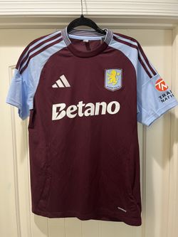 Aston Villa Football Shirt Men's adidas 24/25 Home- New