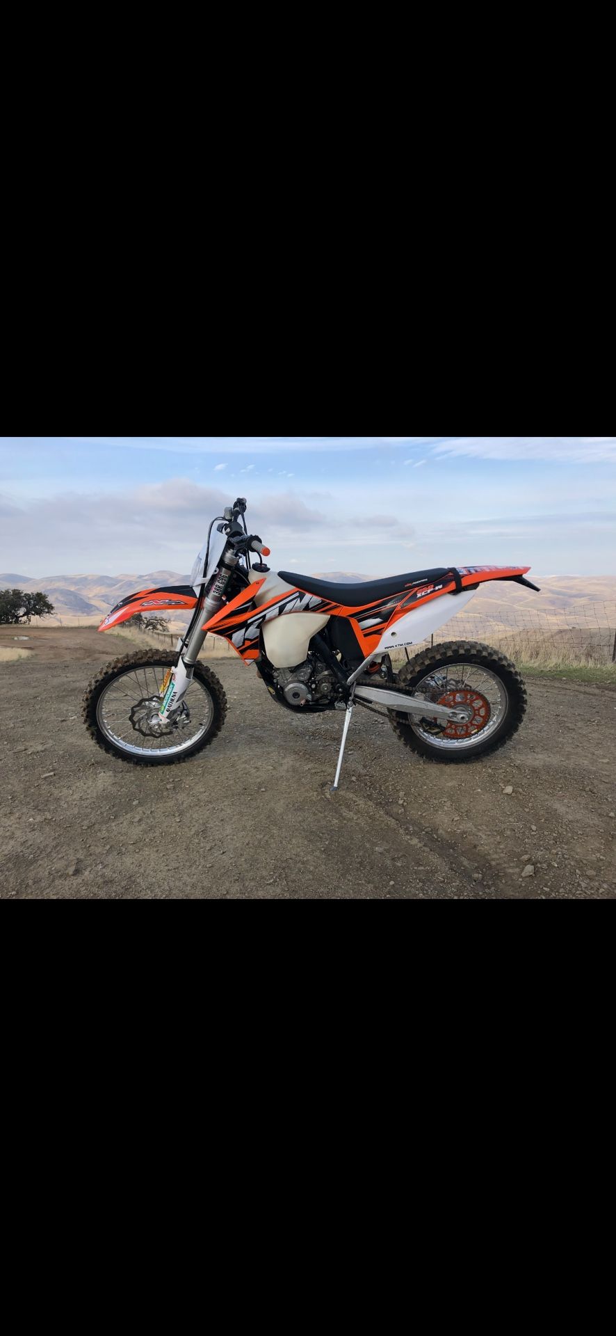 KTM 250 Green Sticker
