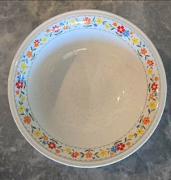 Vintage Noritake Versatone "Happy Talk" Rimmed Soup Cereal Bowls 6-1/2" - Set of 8
