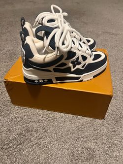 Louis Vuitton LV Skate Sneakers Navy White