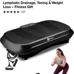 Lifepro Waver Vibration Plate Exercise Machine - Full-Body Vibrating Plate for Lymphatic Drainage, Toning & Weight Loss - Fitness Gift