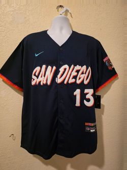 New Mens Padres Machado #13 City Connect dia de los muertos Jerseys Stitched