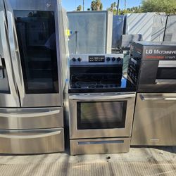 Stainless Steel Appliances Delivery Available 