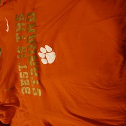 Men's Clemson T Shirt Xlarge 