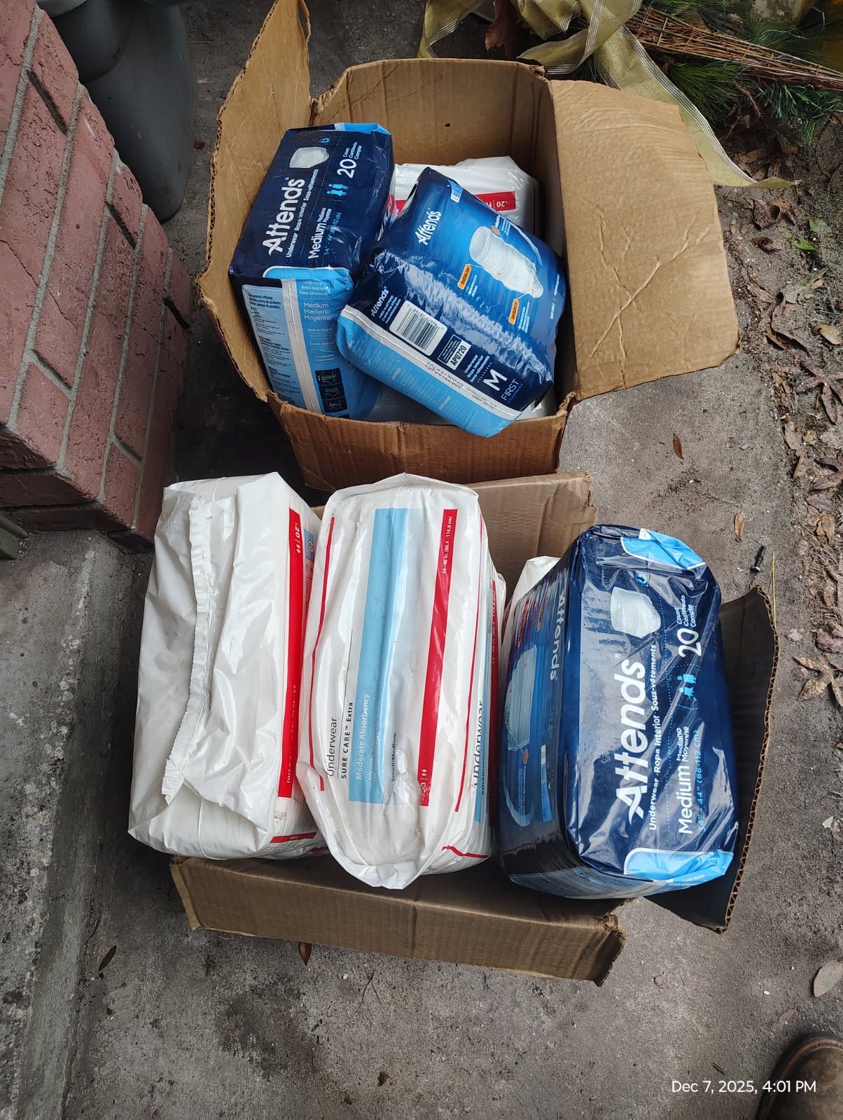 11 Moderate absorbency underwear, small/medium size, $30 altogether Located Mount Dora Fla 32757