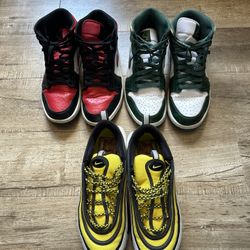 Men’s Jordan 1’s And Airmax 97’s