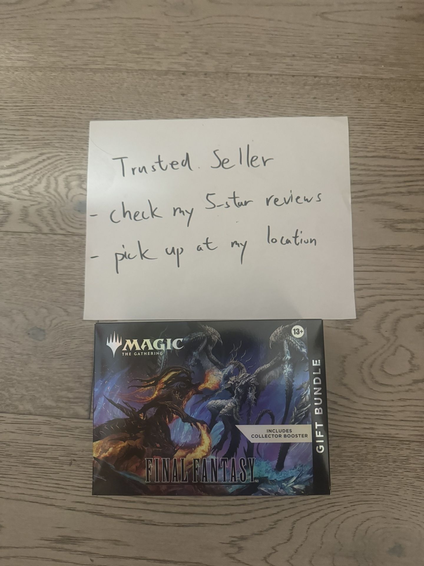 Magic the gathering FINAL FANTASY Gift Bundle FINAL FANTASY (FIN) with collector booster pack