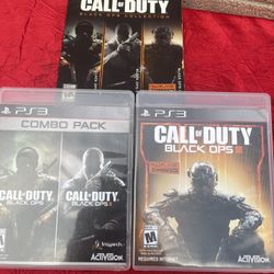 PS3 Call Of Duty Black Ops Collection Games