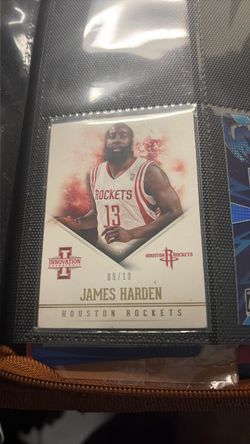 James harden card rockets