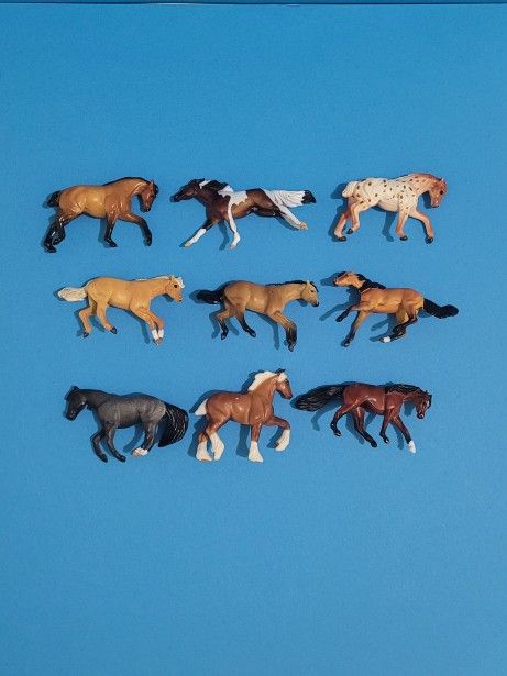 Breyer Mini Whinnies Complete Set of 9 Mustangs 300118