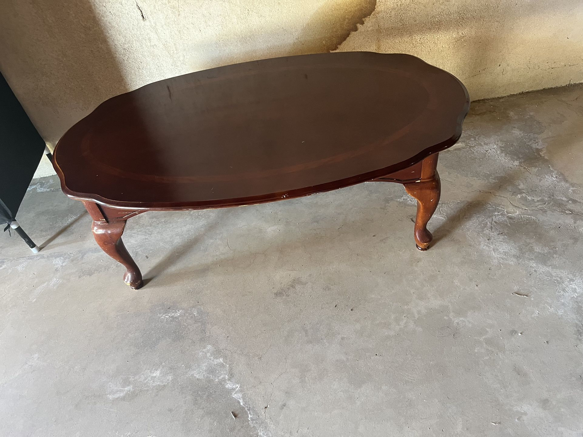 Cherry Wood Coffee Table