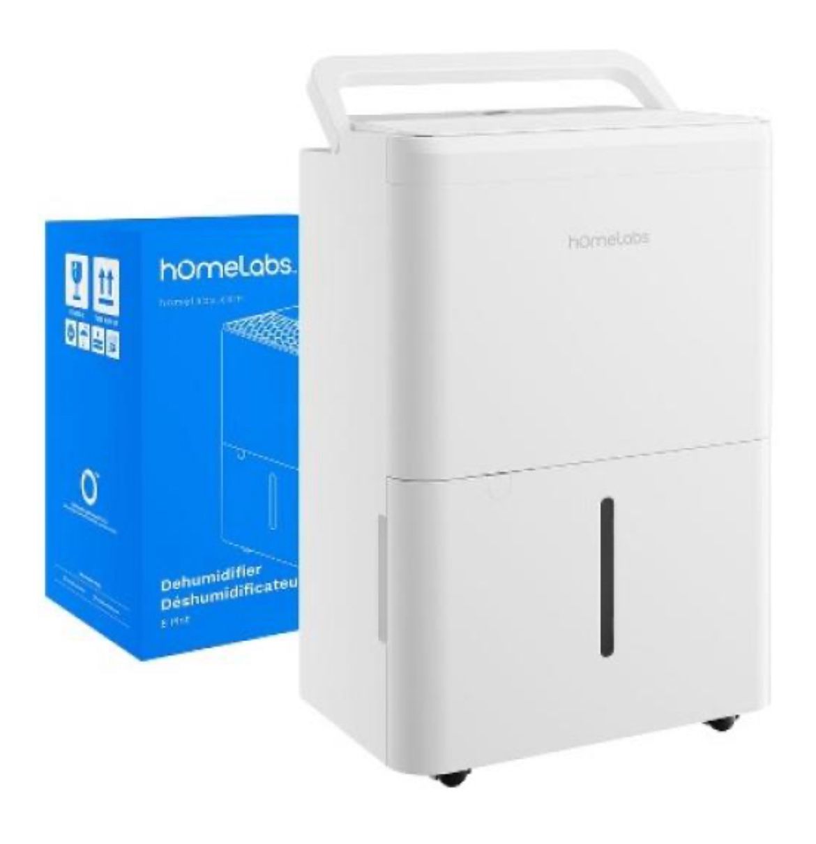 hOmeLabs 8 Pint Wi-Fi Dehumidifier for up to 1,800 Sq Ft Rooms