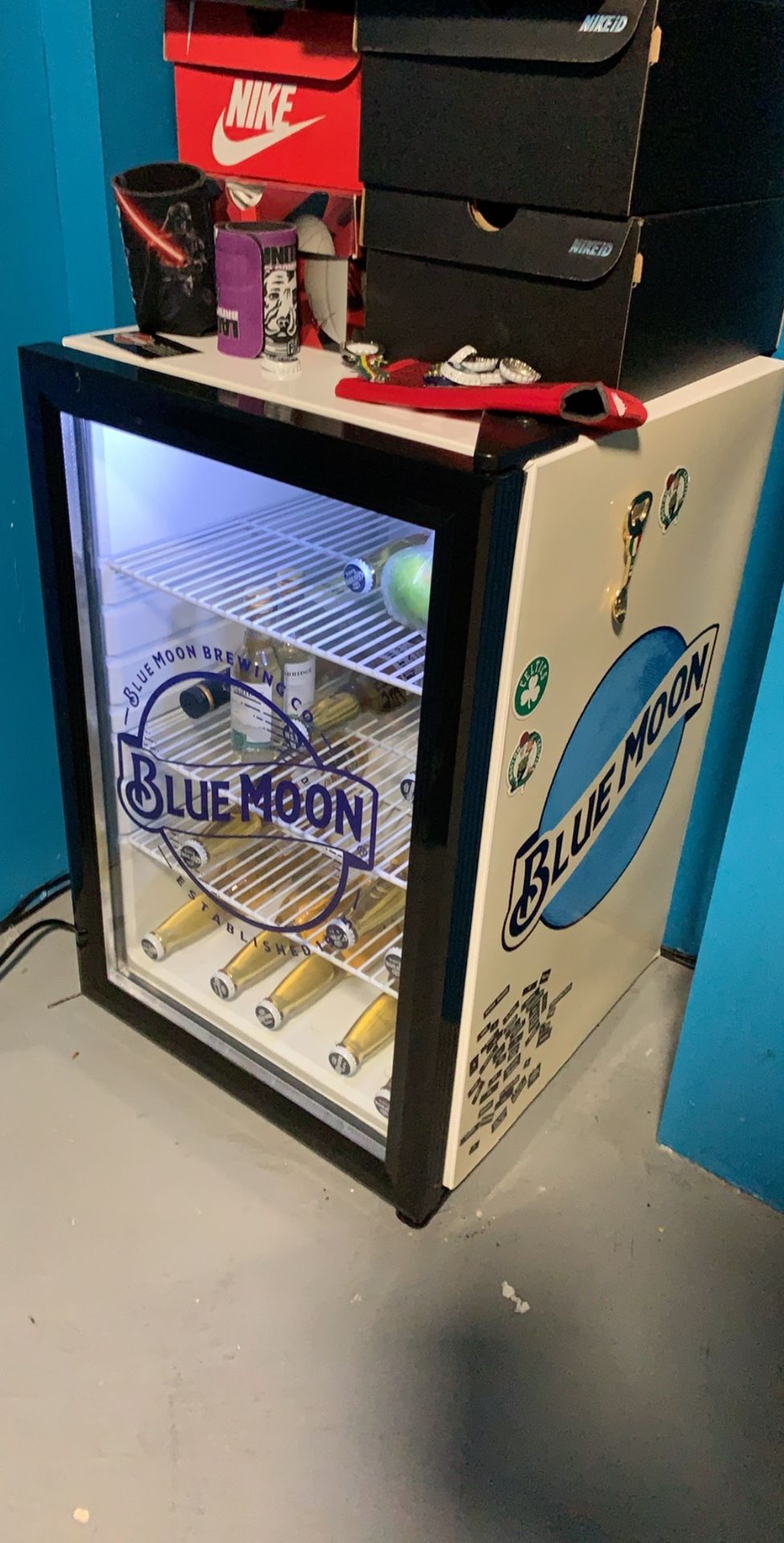 Blue Moon Mini Fridge