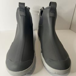 Under Armour Waterproof Rain Boots Gray Rubber Men's Size 