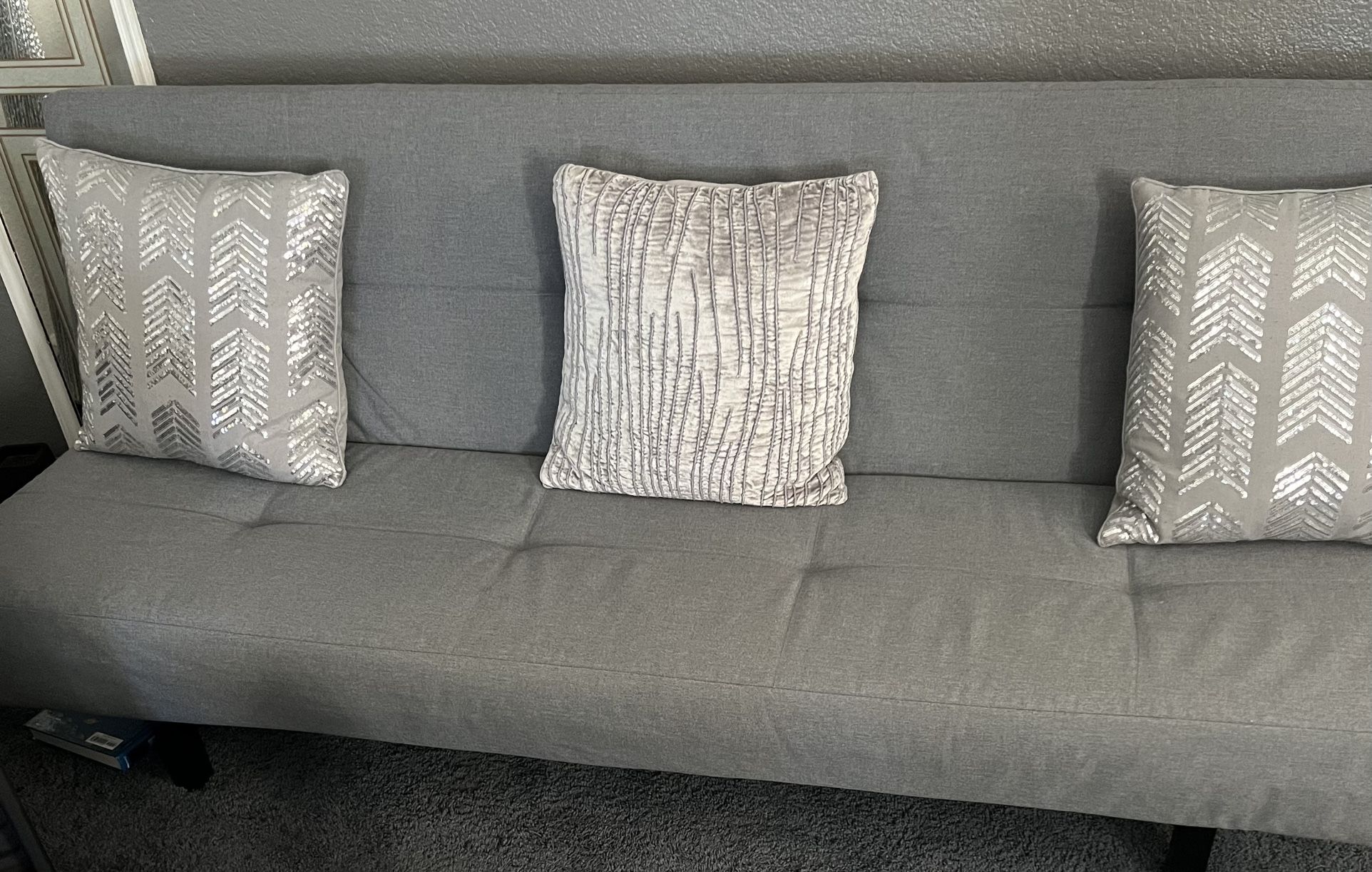 Light Gray Couch/Futon