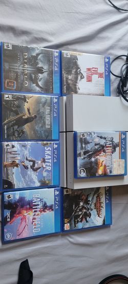 white ps4