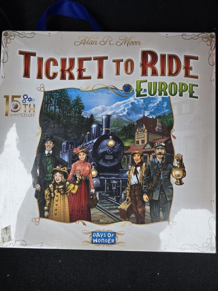 Ticket To Ride Europe 15th Anniversary Edition