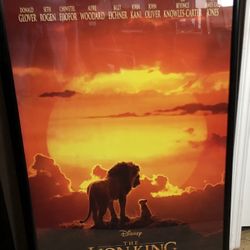 Disney Lion king Movie Poster