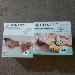 The Honest Company Disposable Diapers Size 6 And 7
