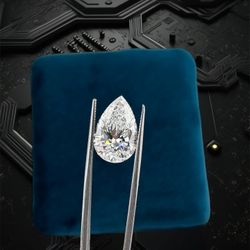 Pear Shape Lab Grown Certified Diamond 