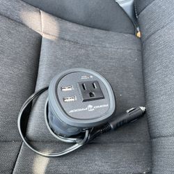 Car Power Inverter With Charging Plug In