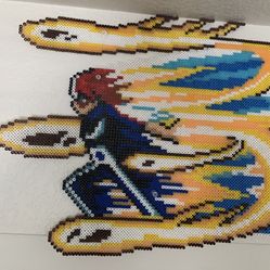 My Hero Academia Todoroki Perler Beads 