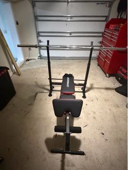 Bench, Barbell- $60