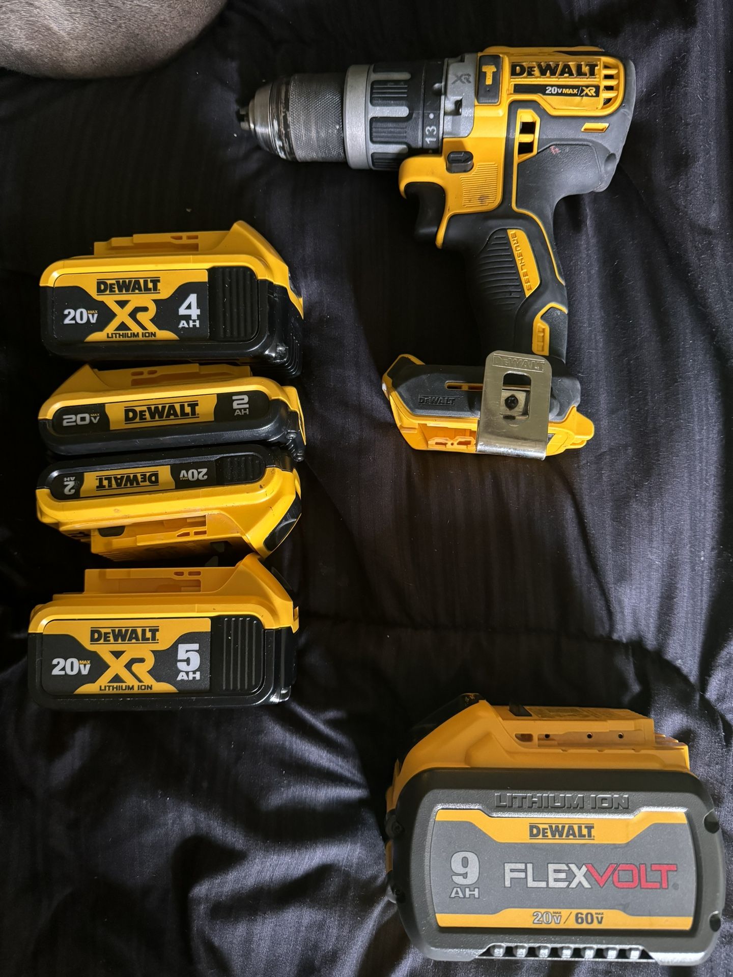 Dewalt Drill / Batteries