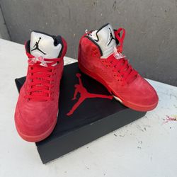 Air Jordan 5 Retro Universite Rouge/Noir 