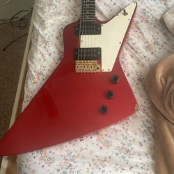 Hondo revival explorer Metallica red rare for sale