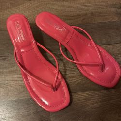 Pink Pump Sandals