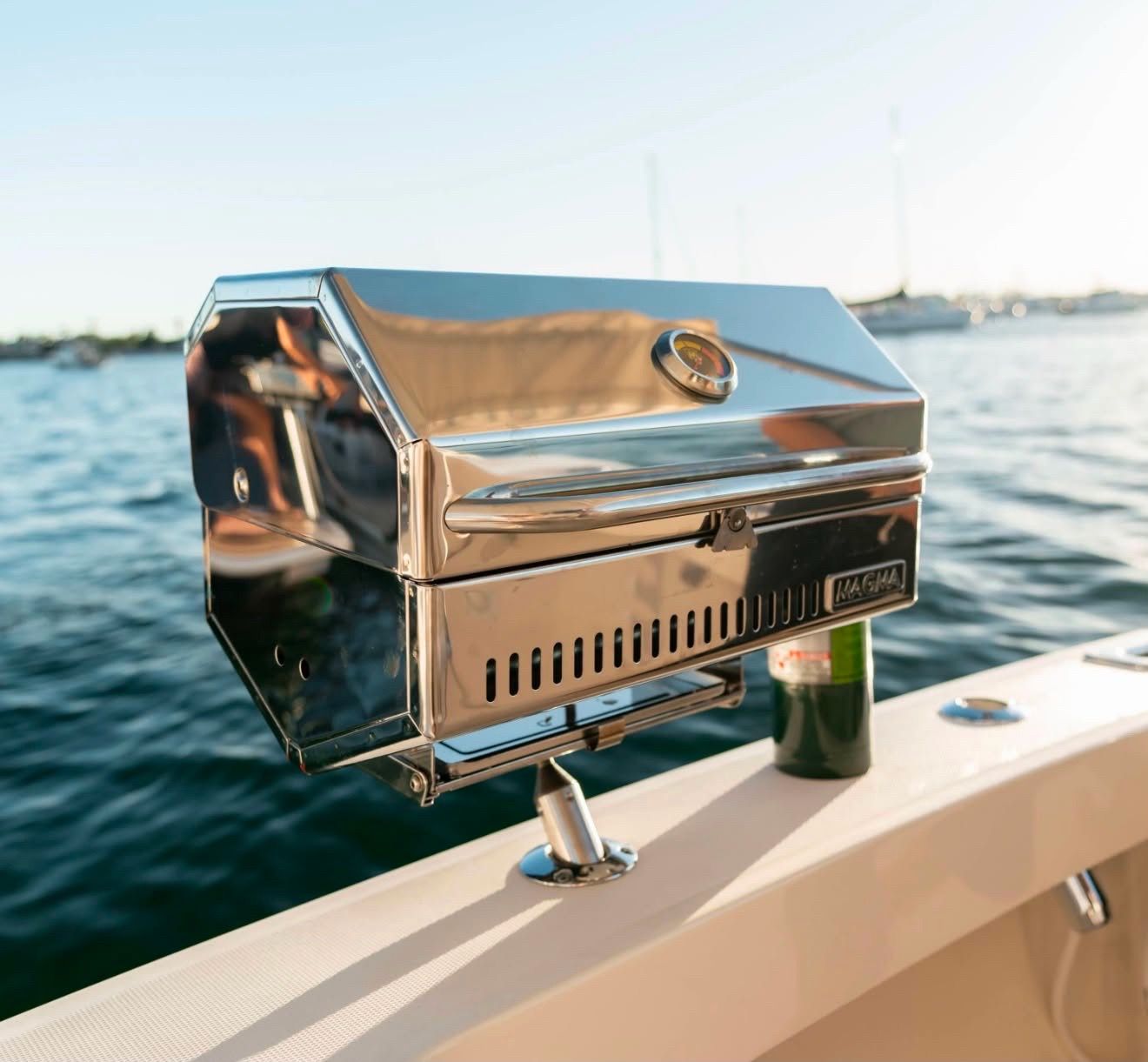 Magma Marine Kettle Gas Grill / Boat Barbecue 🔥