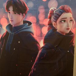 K-Pop Demon Hunters Backdrop 