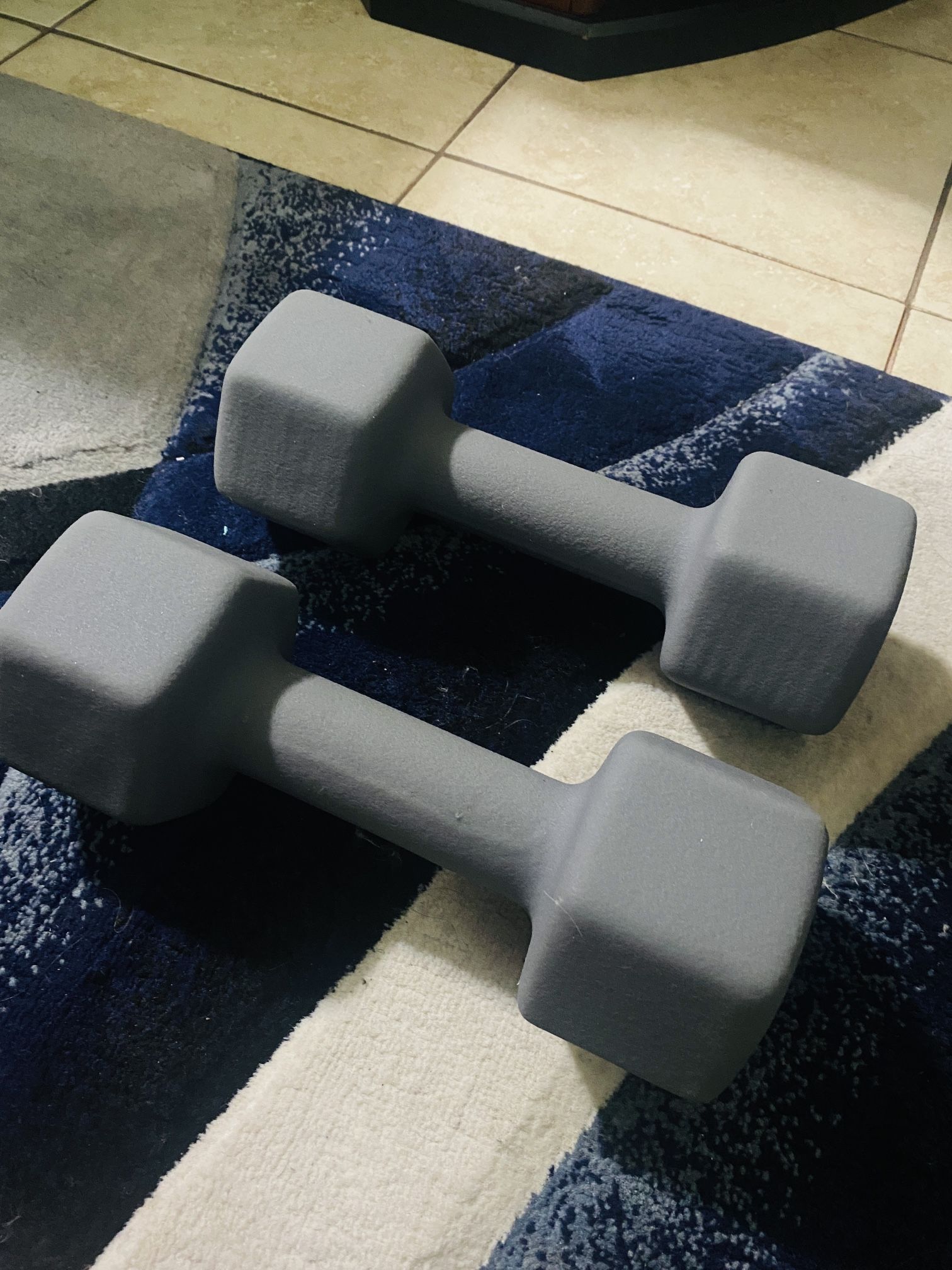 2 Dumbbells-15 pounds Each