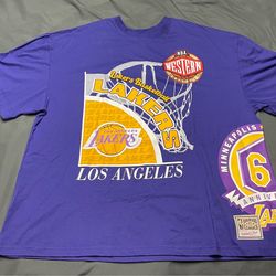 Men’s Los Angeles Lakers Mitchell & Ness Shirt - Size XL