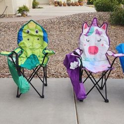 Various Youth Characters Folding Chairs w/Bag-Sold individually 