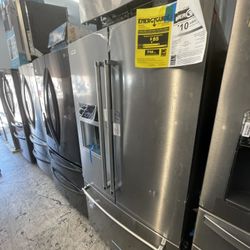 Kitchen Aid French Door In Stainless Steel New Open Box 