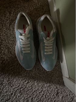 Baby Blue Prada Cups