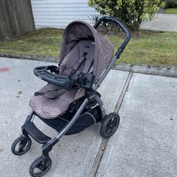 Peg Perego Stroller Bassinet And Seat 