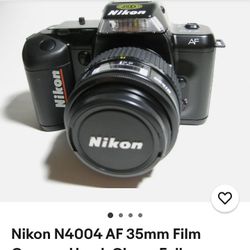 Nikon N4004 Film Carmera