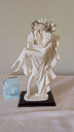 Santini Bride & Groom Figurine – Made in Italy, Brand New