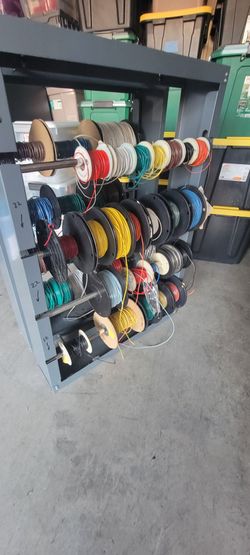 Wire and wire shelf