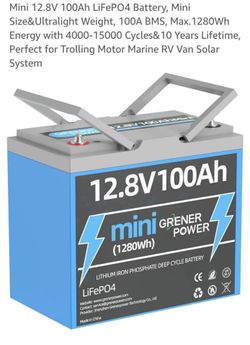 100ah 12.8v Lifepo4 Battery