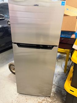 Danby 4.2 Cu. Ft. Stainless Steel Mini Refrigerator – Separate Freezer