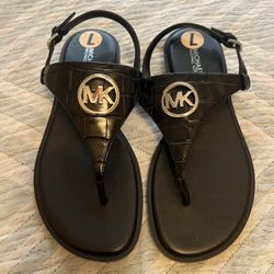 Ladies Black Sandles