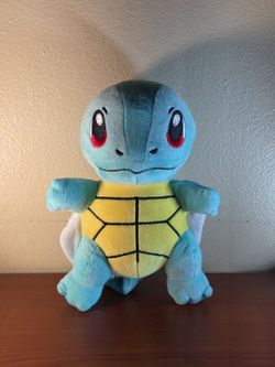 Pokemon Squirtle Plush Stuffed Animal 8" Toy Zenigame Reptilian 2018 WCT