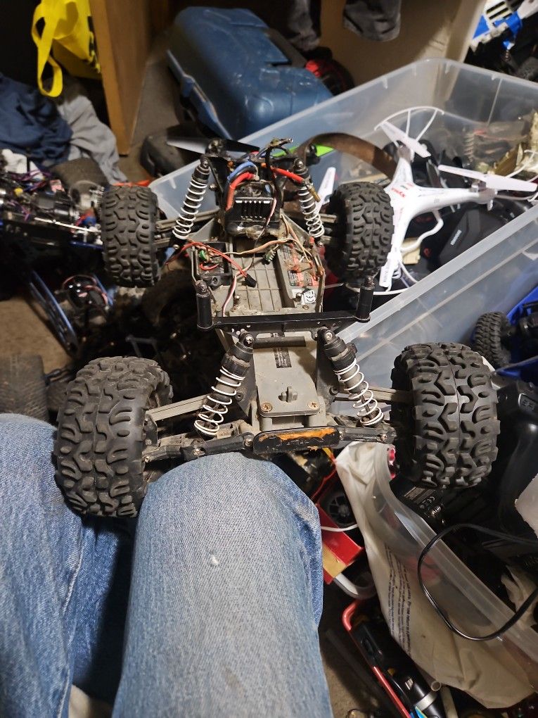 Rc Roller Brushless motor and Esc.